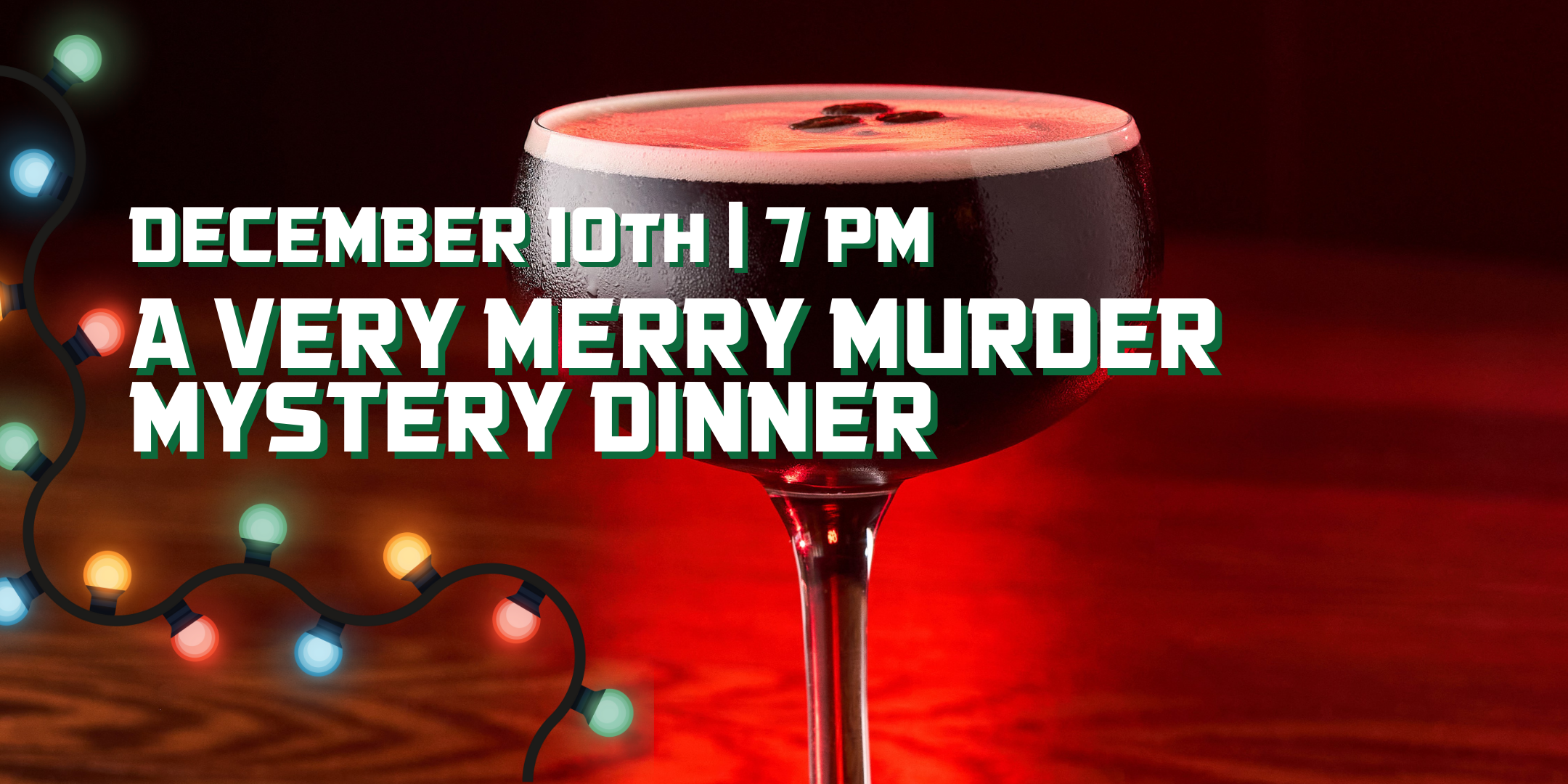 Murder mystery dinner